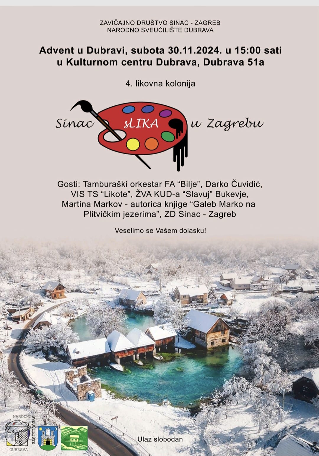 ZAVICAJNO DRUSTVO SINAC ADVENT U DUBRAVI